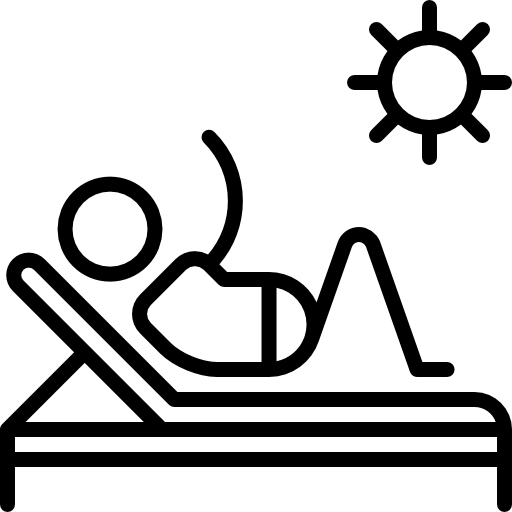 Amenities Sun Deck / Moon Deck at 121 Paradise Rahatani 